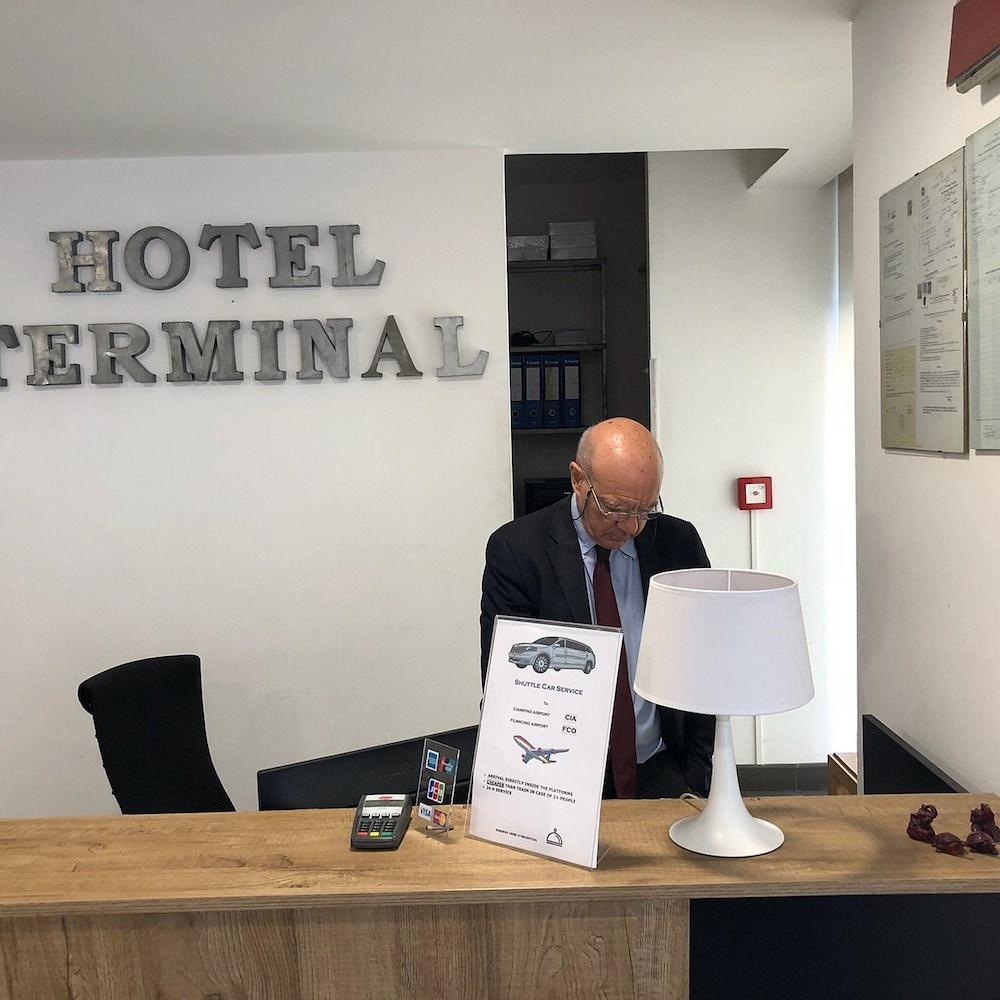 Hotel Terminal Roma Eksteriør bilde